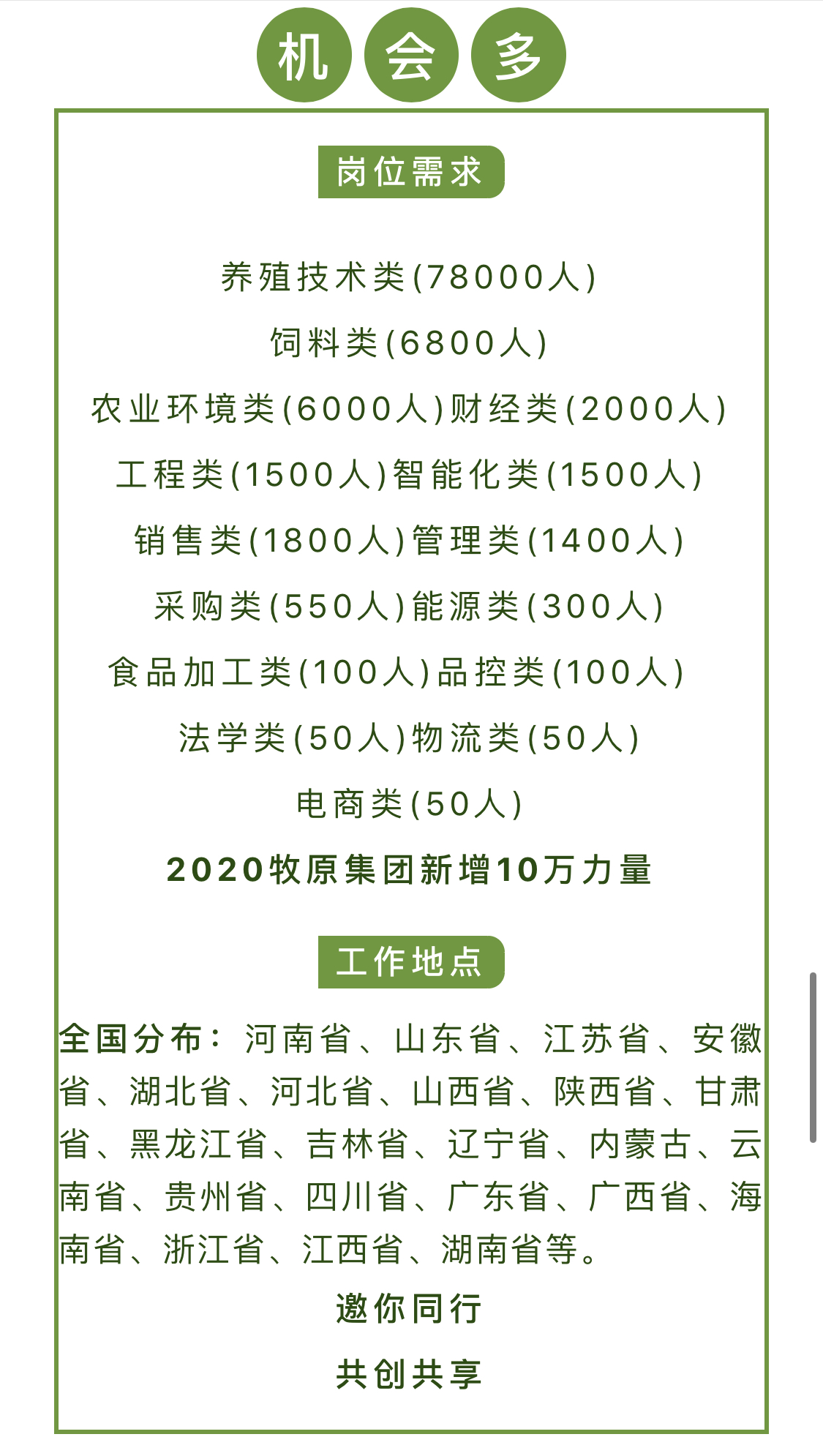 通许牧原招聘启事，探寻人才新动力，共筑企业辉煌未来