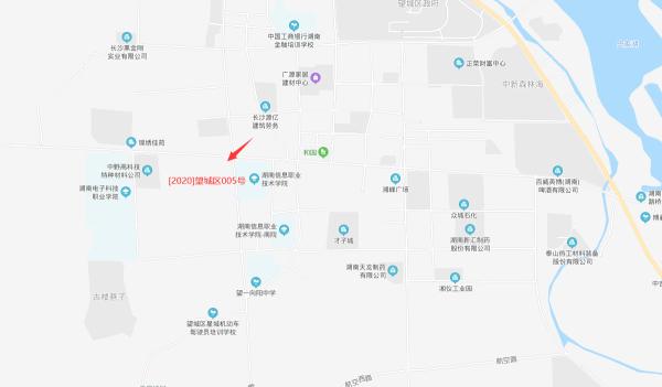 望城区最新地图揭示城市崭新面貌